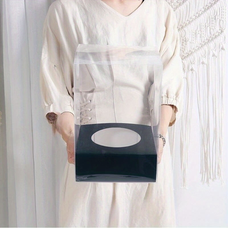 Sacs en papier à fleurs simples, 10 pièces