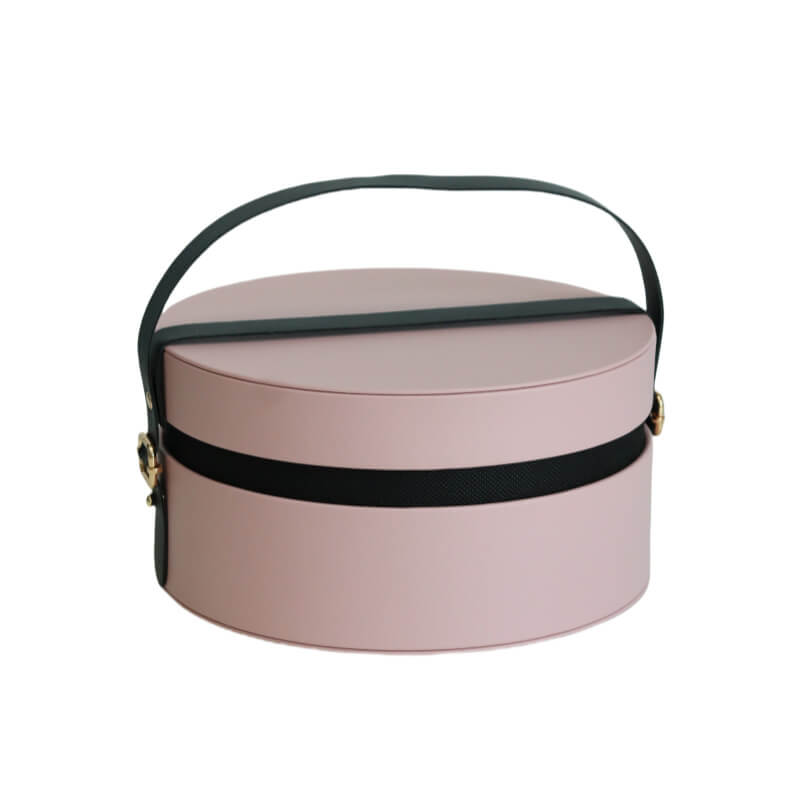 Round Pink Gift Box