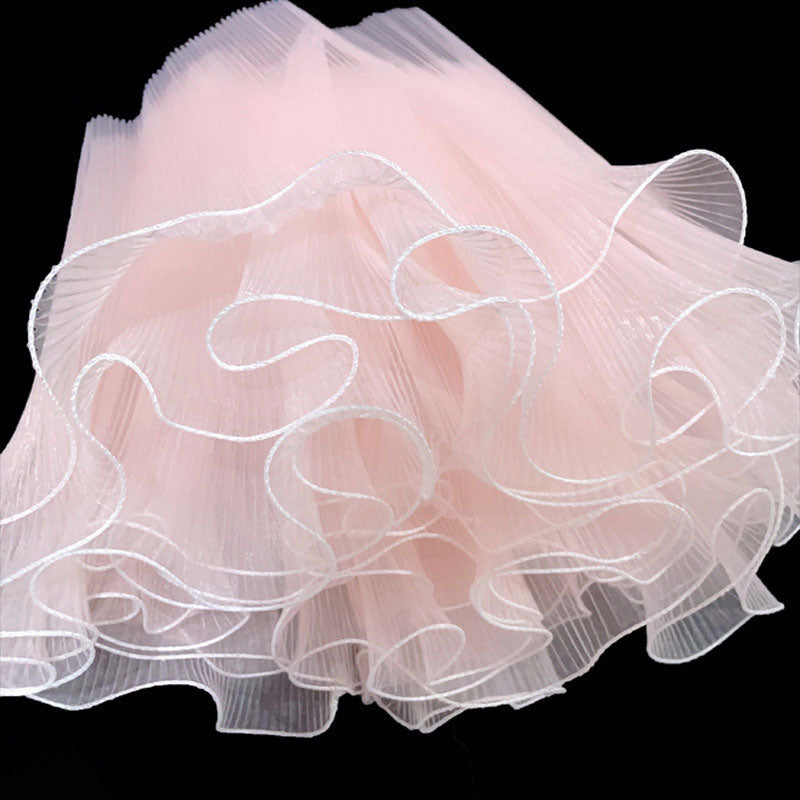 Pearl Mesh Bouquet , 11 Inch × 4 Yards