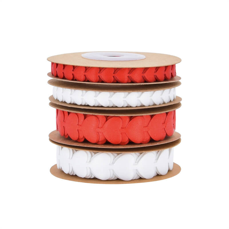 Ruban de flocon de neige transparent de Noël