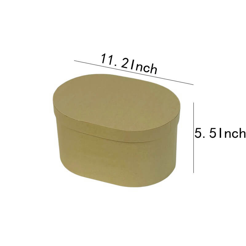 Kraft Paper Flower Gift Box