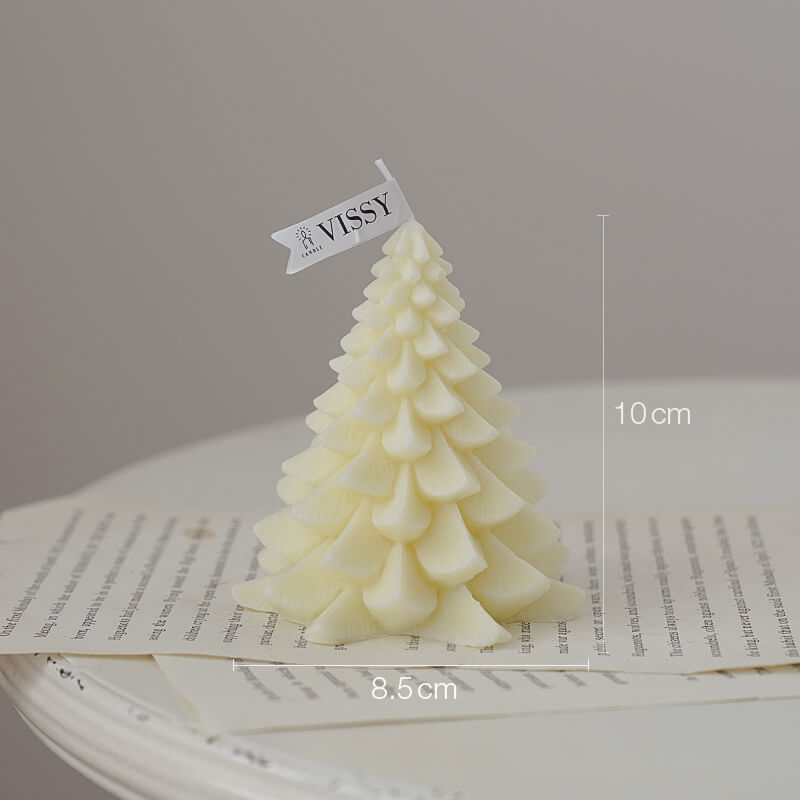 Bougie parfumée au sapin de Noël