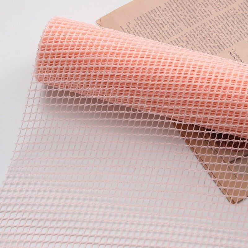 Flower Bouquet Fabric Mesh , 19.7 × 5 Yards