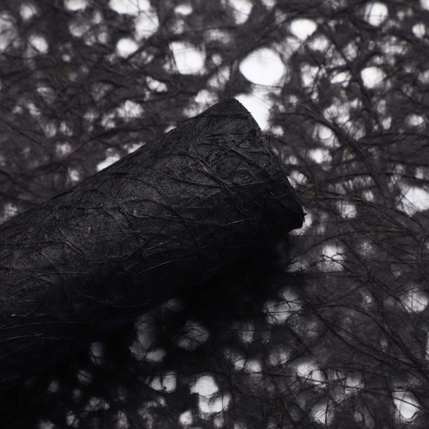 Boîte à fleurs ronde en velours