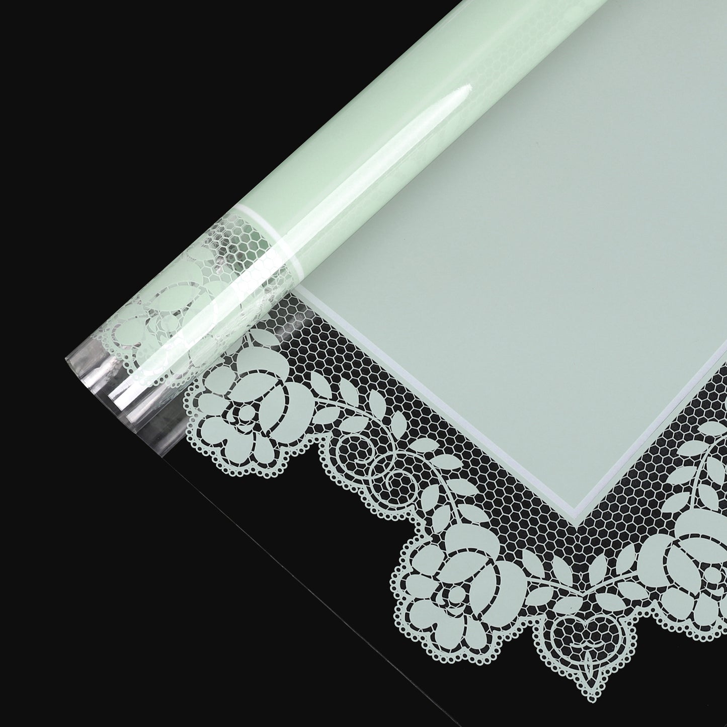 Lace Wrapping Paper, 22.5 × 22.5 Inch, 20 Sheets