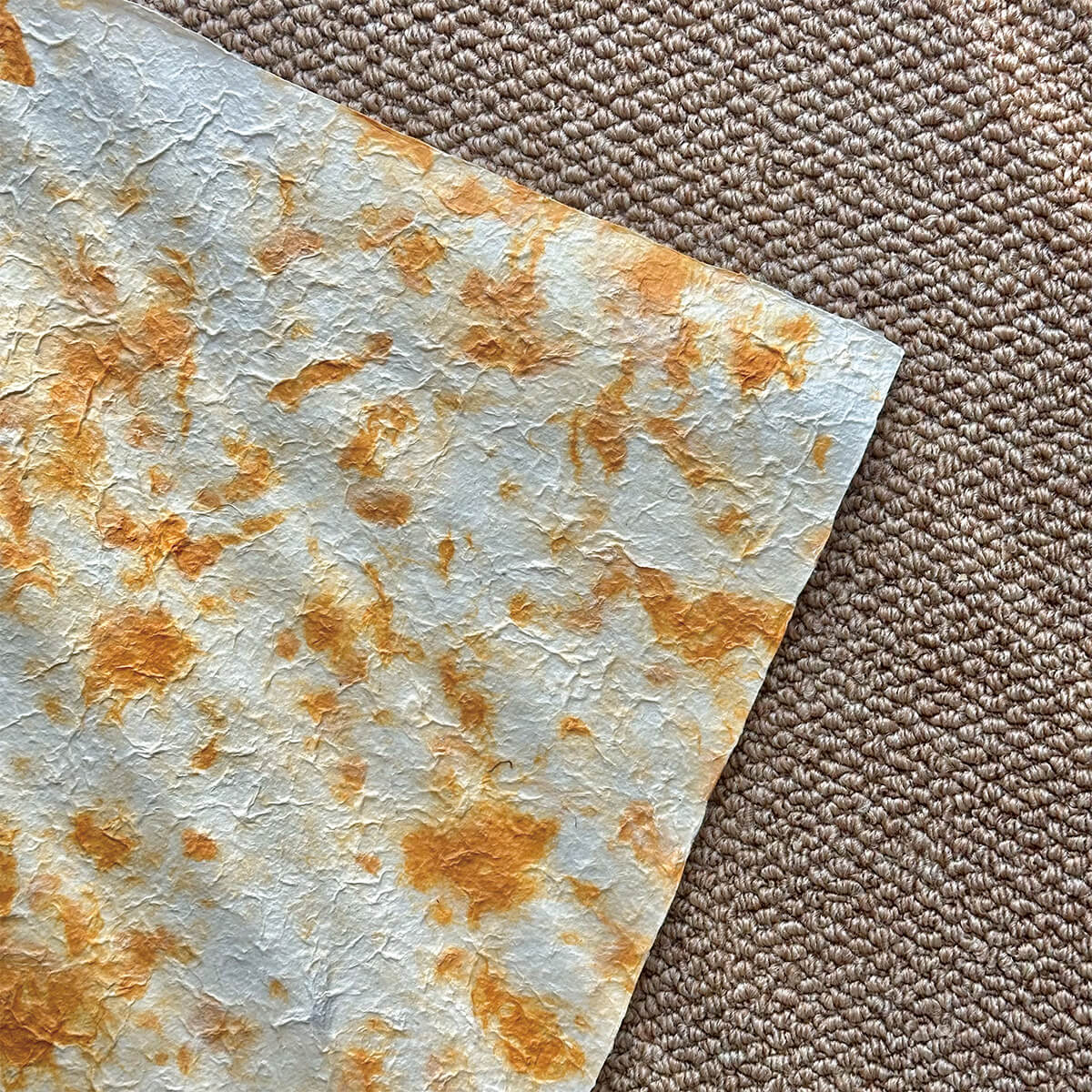 Boîte à fleurs ronde en velours