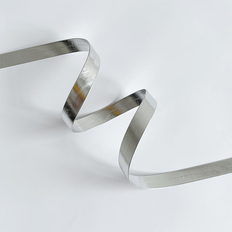 Ruban de flocon de neige transparent de Noël