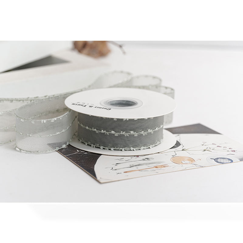 Double Yarn Ribbon, 2.5 cm × 9 Yards