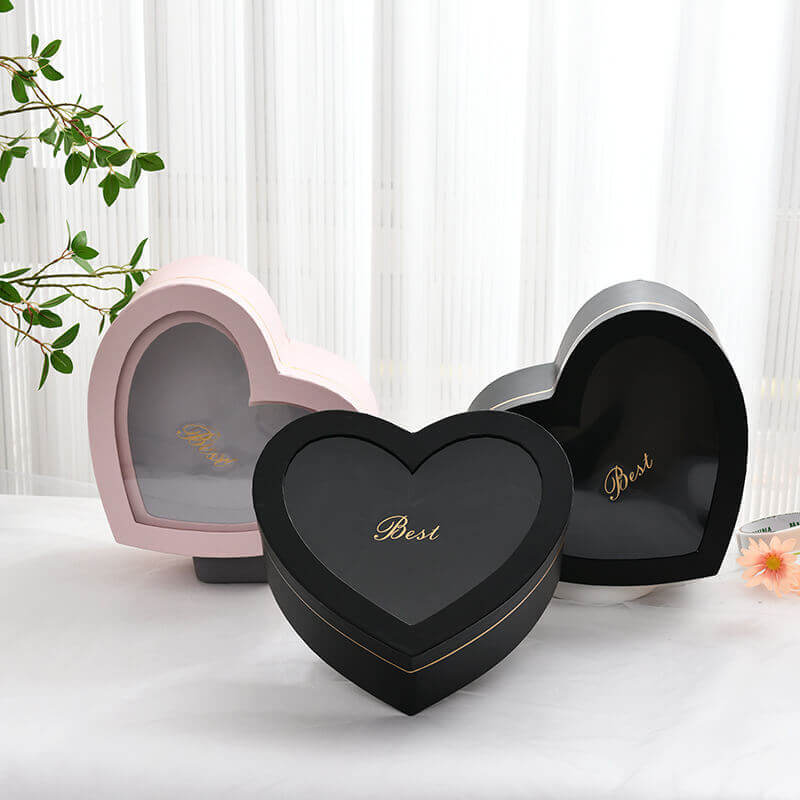 Window Heart Shaped Boxes - Fantak Packaging – Fantak Packaging