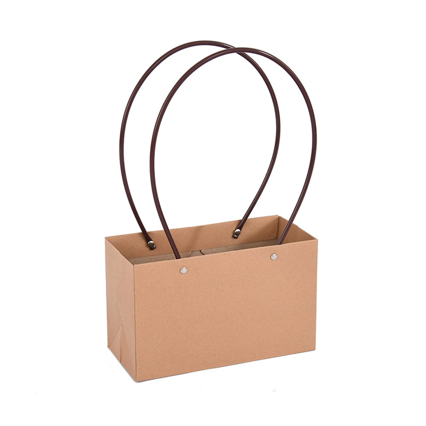 Waterproof Kraft Flower Bags with Handles