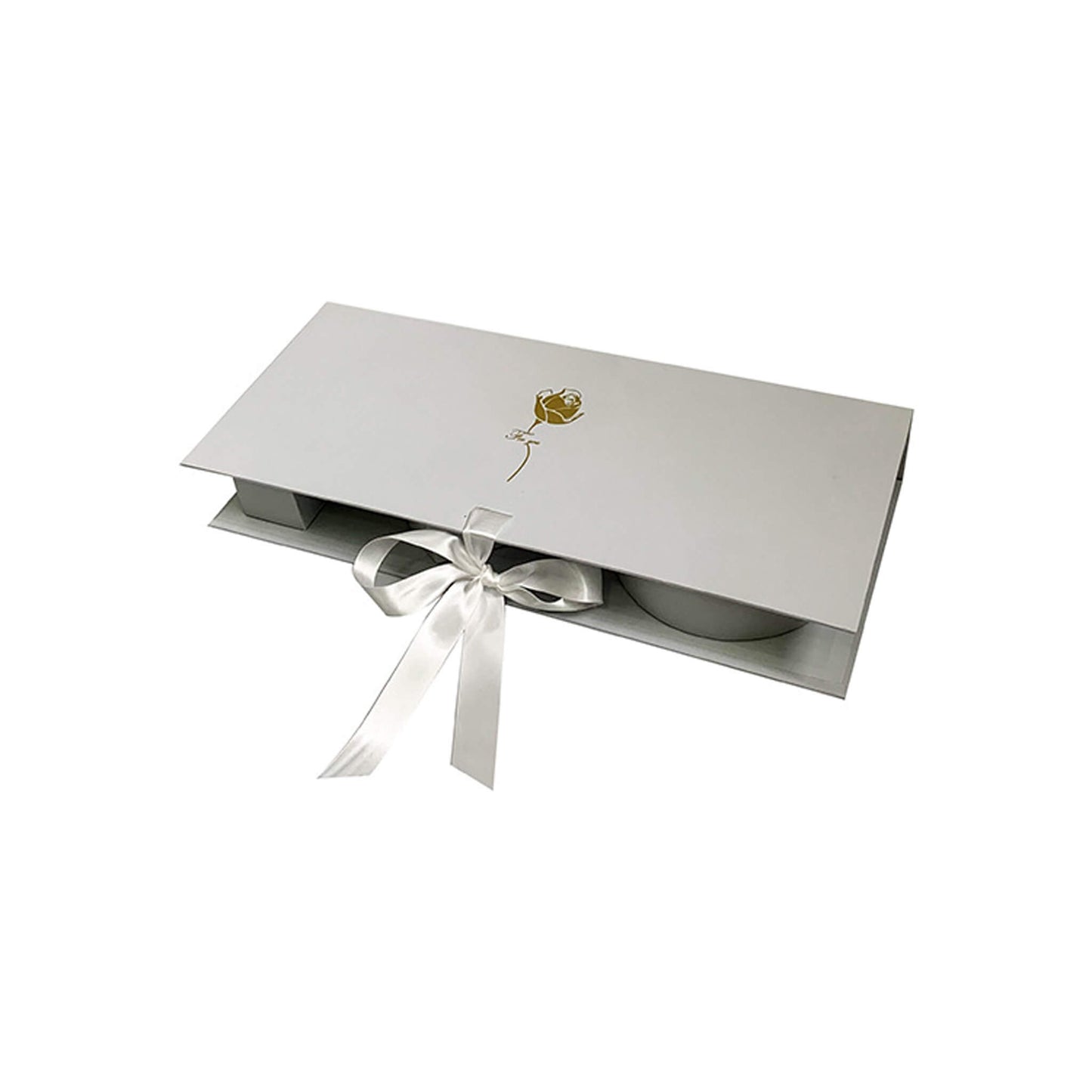 Mother's Day Flower Box With Ribbon