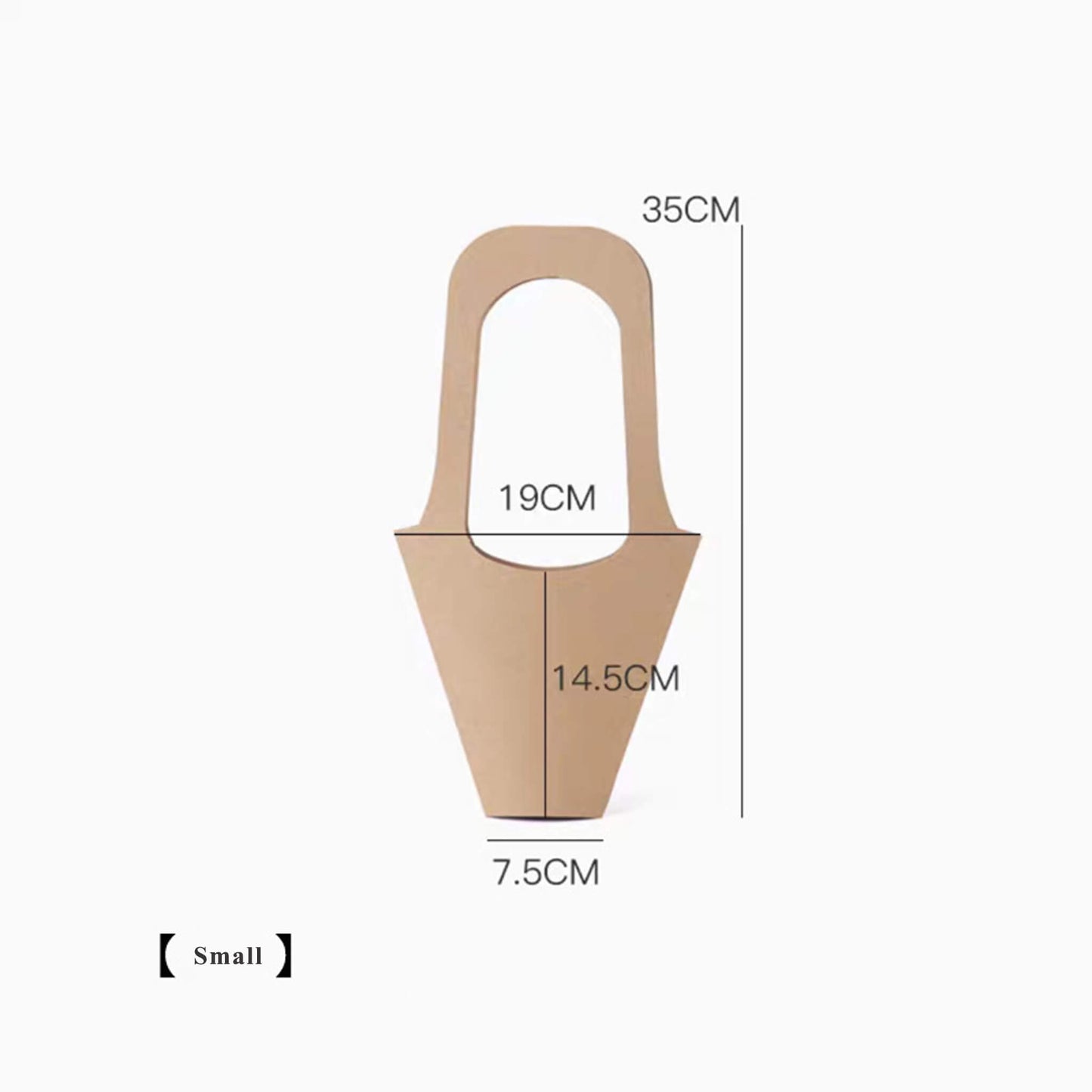 Kraft Paper Bouquet Flower Packaging Bags