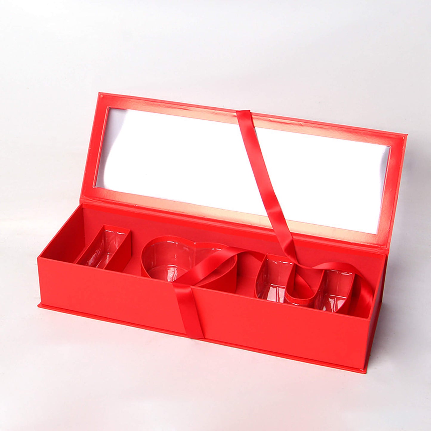 I Love You Letter Flower Arranging Box with Ribbon, 12pcs