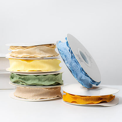 Ruffled Lace Ribbon, 10 Yards