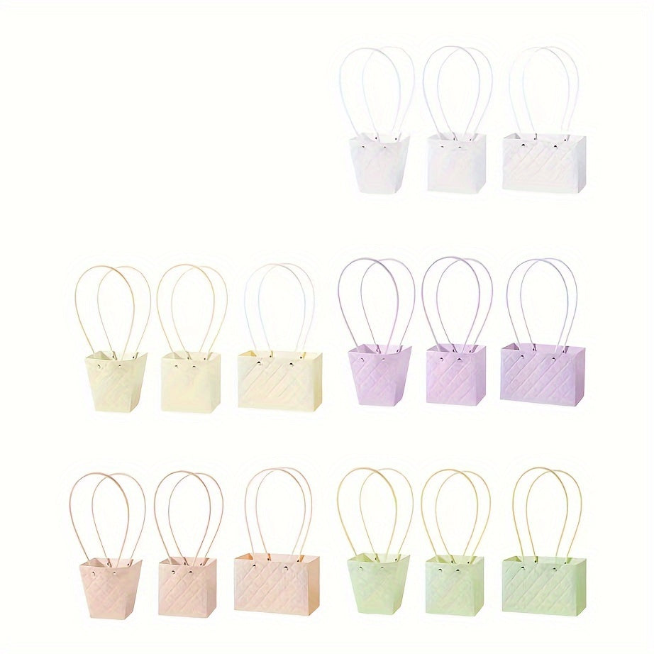 Lot de 10 sacs en papier pour fleurs