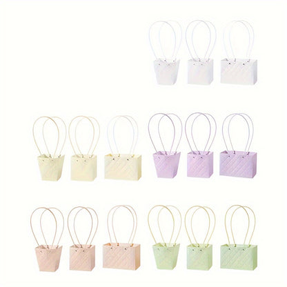 Lot de 10 sacs en papier pour fleurs