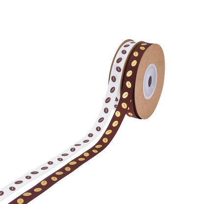 Coffee Bean Printed Ribbons