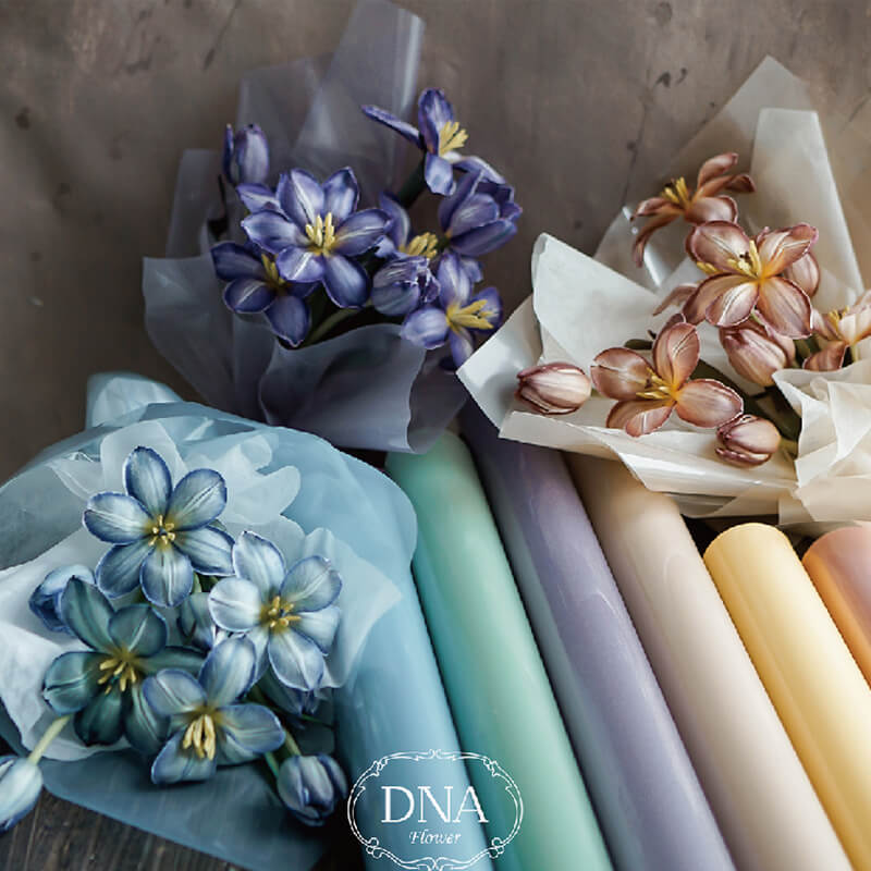 Jelly Film Waterproof Wrapping Paper, 22 Inch × 10 Yards