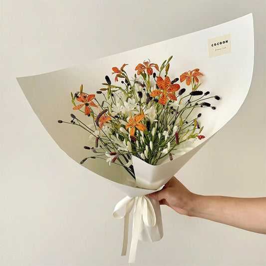 Hard Flower Wrapping Paper