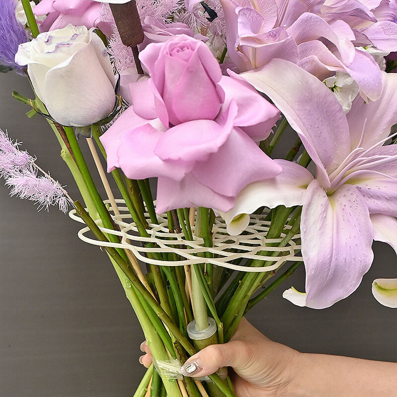 Spiral Bouquet Holder