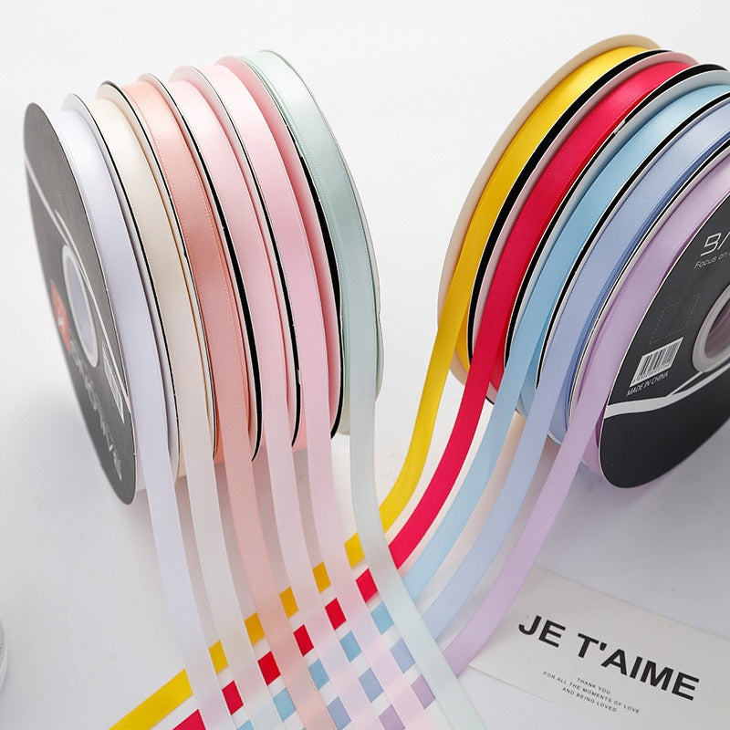 Double-sided Polyester Ribbon, 0.39 inch x 100 Yards