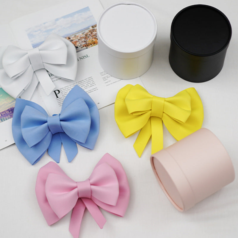 Bow Flower Hug Bucket Box