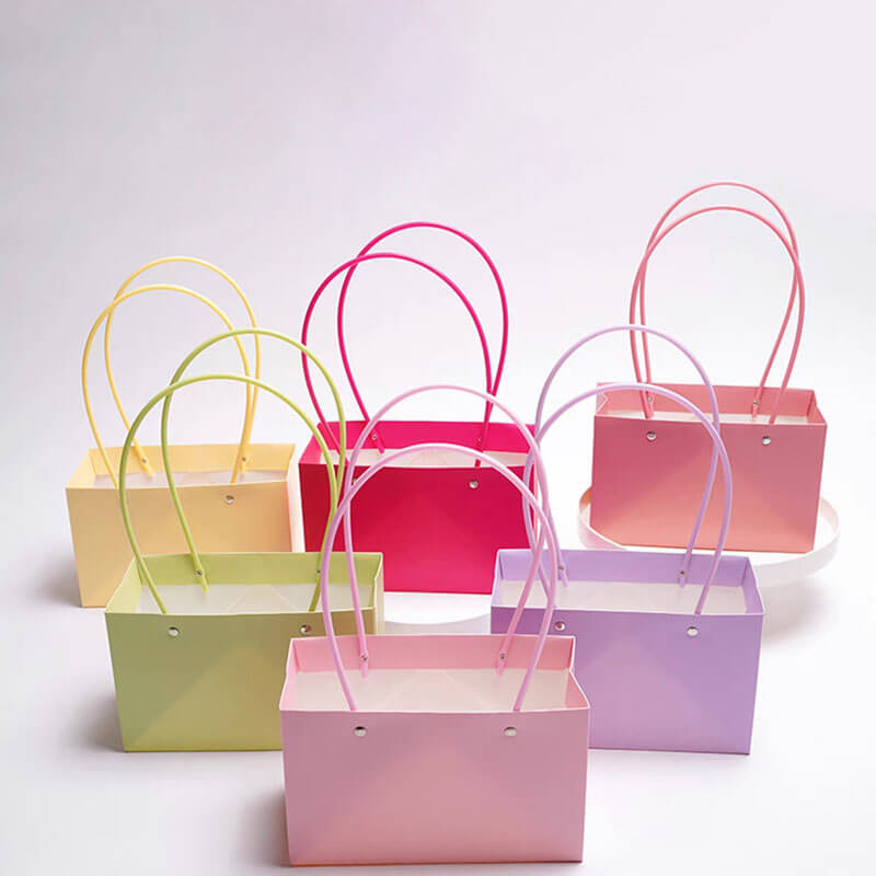 Macaron Waterproof Kraft Paper Bag