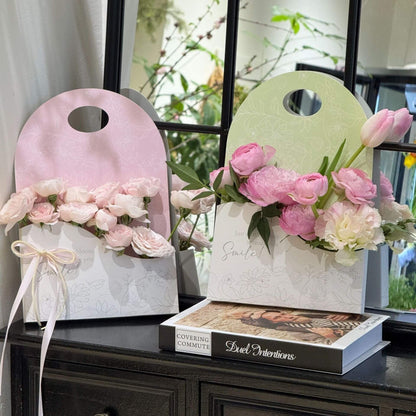 Flower Carrying Tote Bag