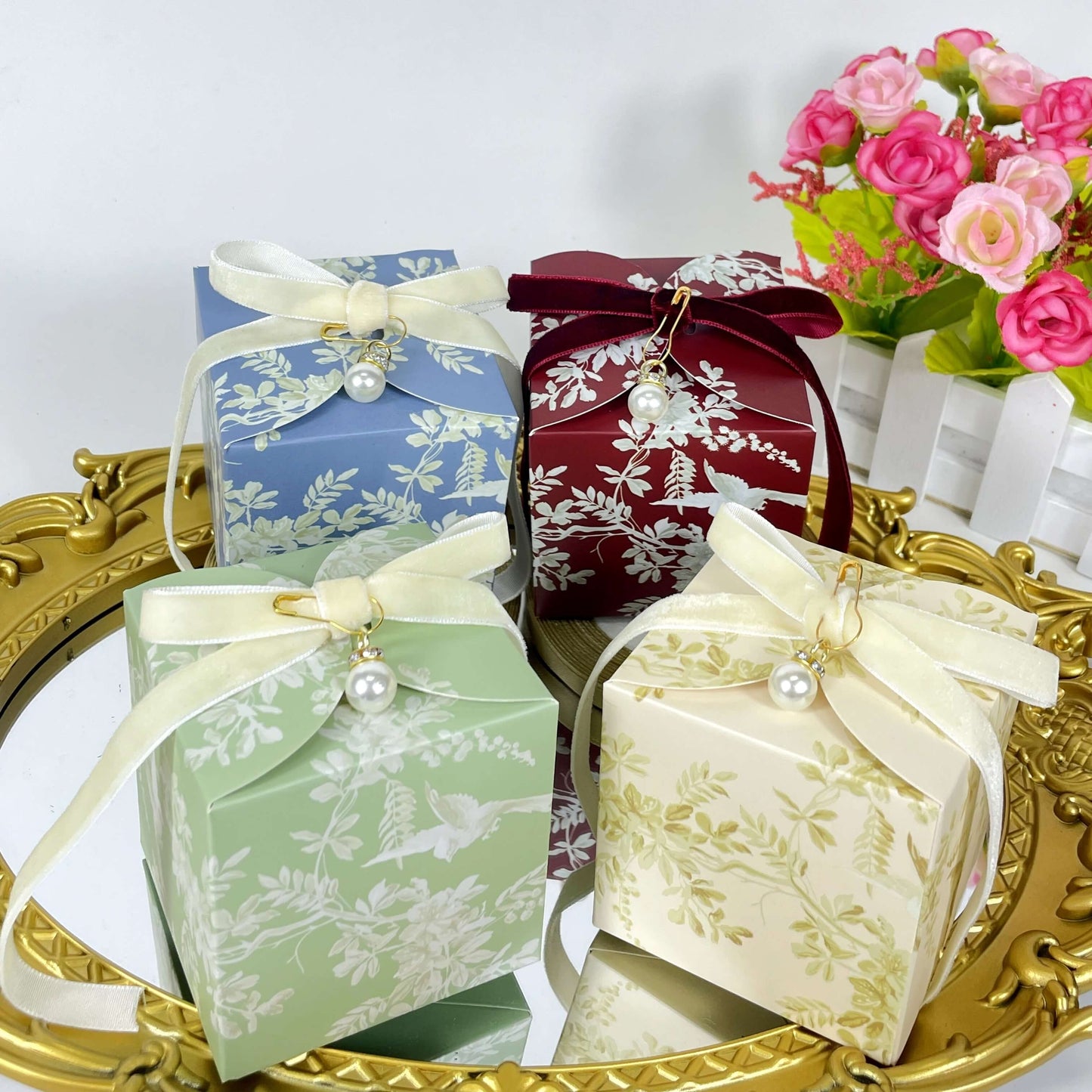 Guest Wedding Romantic Candy Paper Box