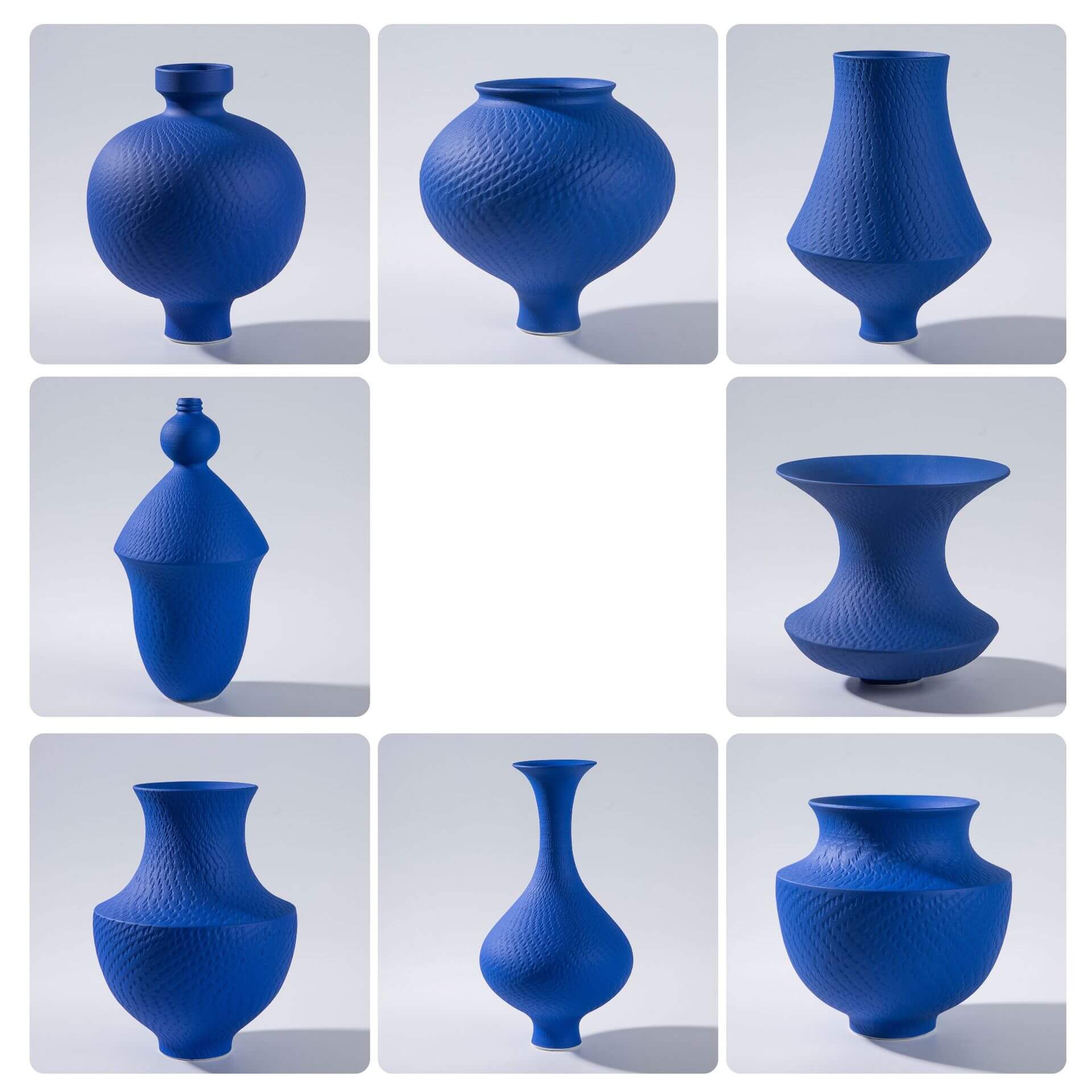 Klein Blue Vase