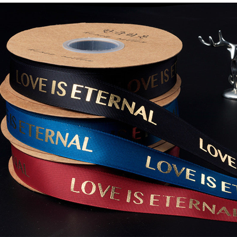 Threaded Bow Tie Ribbon, 0.98×50 Yards