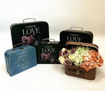 Vintage Paperboard Suitcase Set