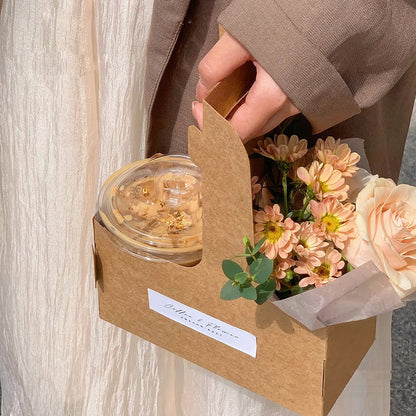 Kraft Flower Box