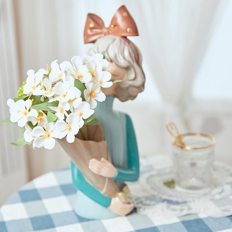 10.5'' Silk Begonia Flowers