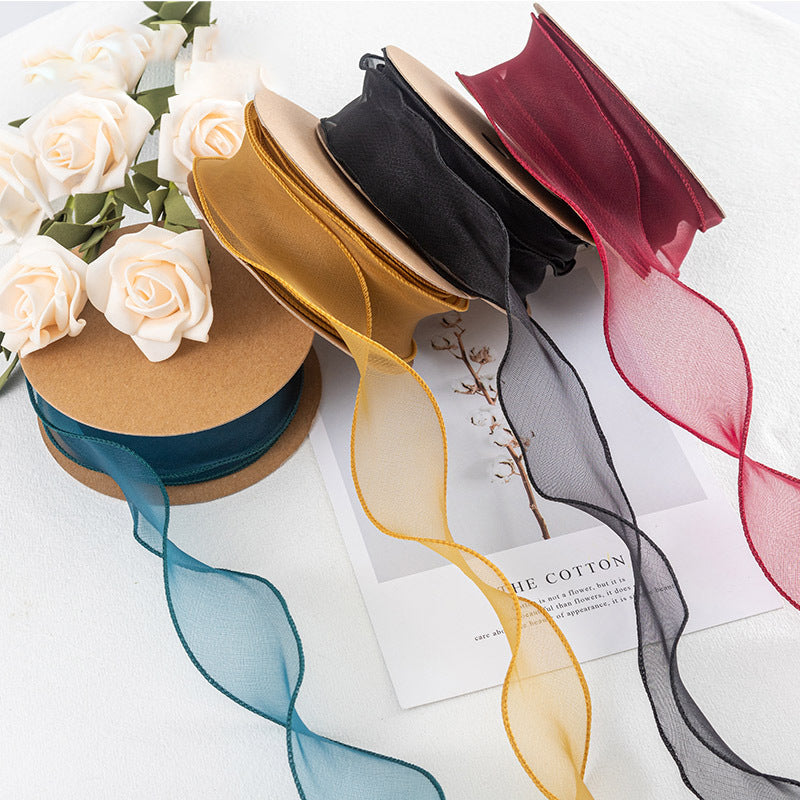 Fishtail Wave Bubble Ribbon, 4cm x 10 Yards