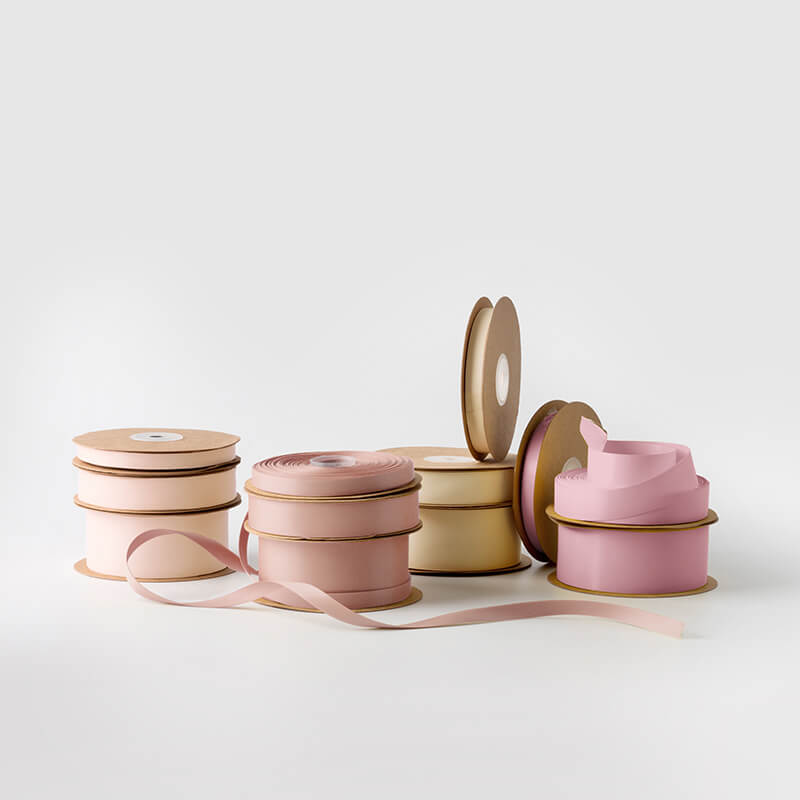 Matte Double-sided satin Ribbon, 3.8 cm × 10 Yards