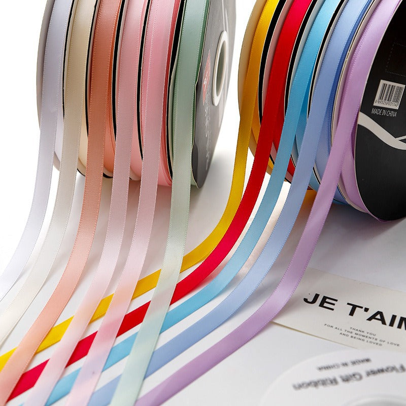 Double-sided Polyester Ribbon, 0.39 inch x 100 Yards