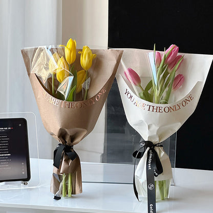 Waterproof Flower Sleeve, 11 × 4.3 × 16 Inch, 10 Pcs