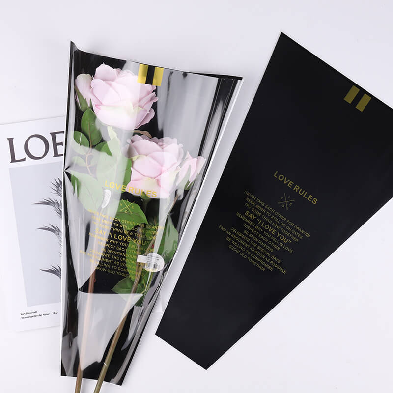 Transparent English Multi-Bag, 11 × 3.5 × 17.3 Inch, 50 Pcs