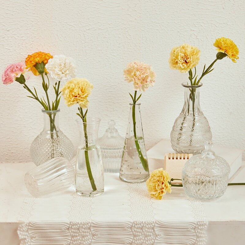 Single Silk 11” Carnation