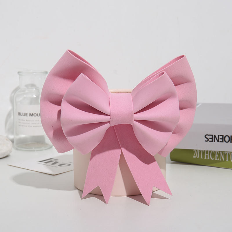 Bow Flower Hug Bucket Box