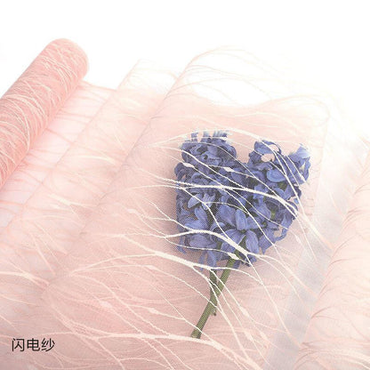 Caja de flores redonda de terciopelo 