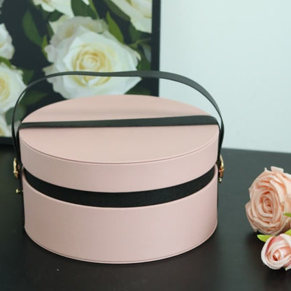Round Pink Gift Box