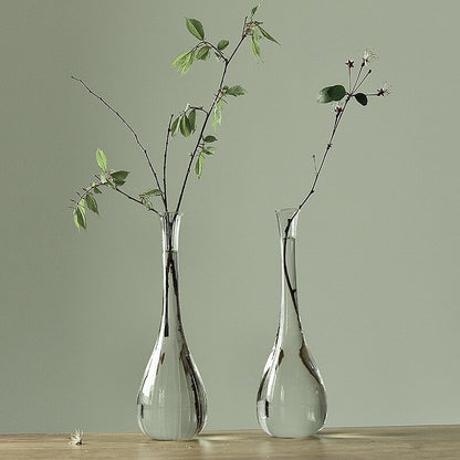 Vases à tubes à essai en verre