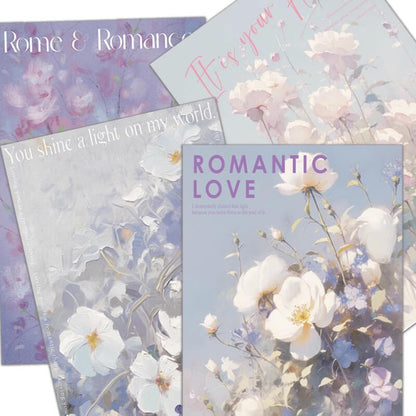 Painting Atmosphere Paper, 13.8 × 19.7 Inch, 10 Sheets