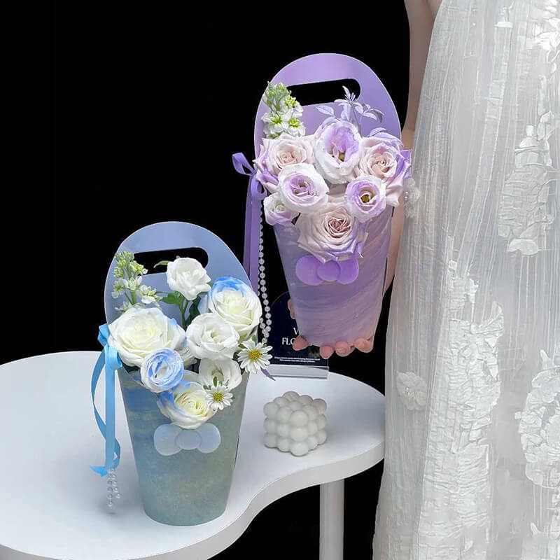 Cylindrical Flower Box