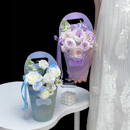 Cylindrical Flower Box