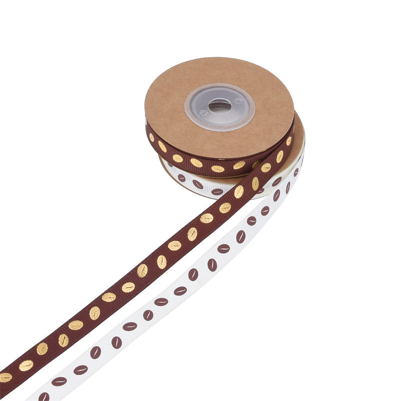 Coffee Bean Printed Ribbons