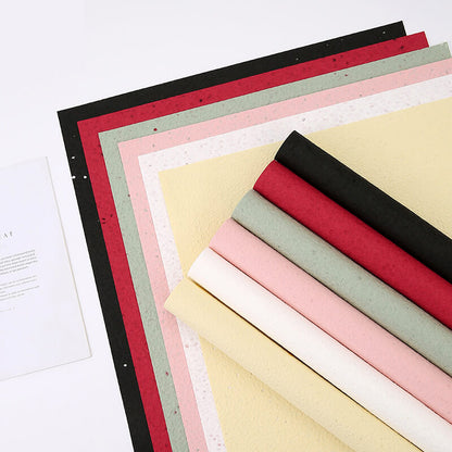 Stone Texture Bouquet Paper, 19.7 × 22.8 Inch, 5 Sheets