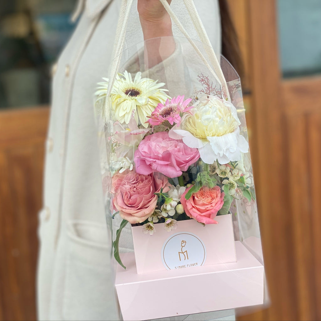 Transparent PVC Flower Box